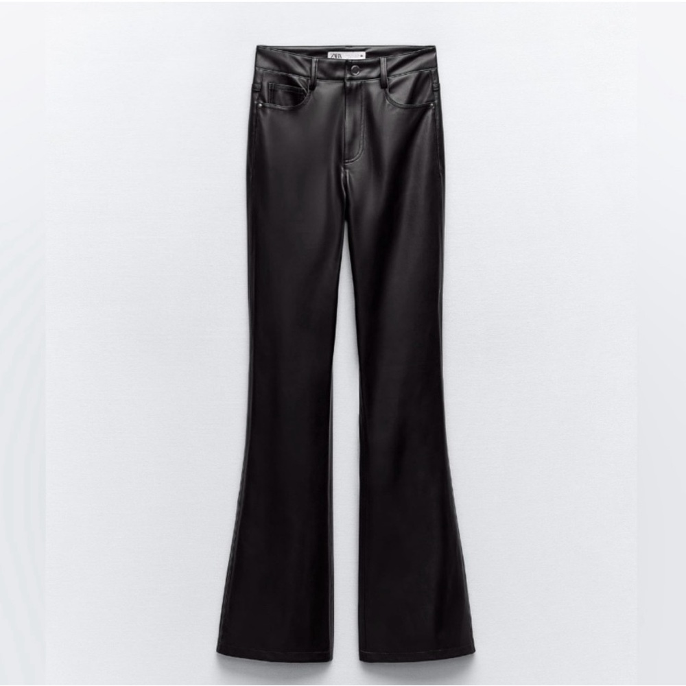 Leather flares